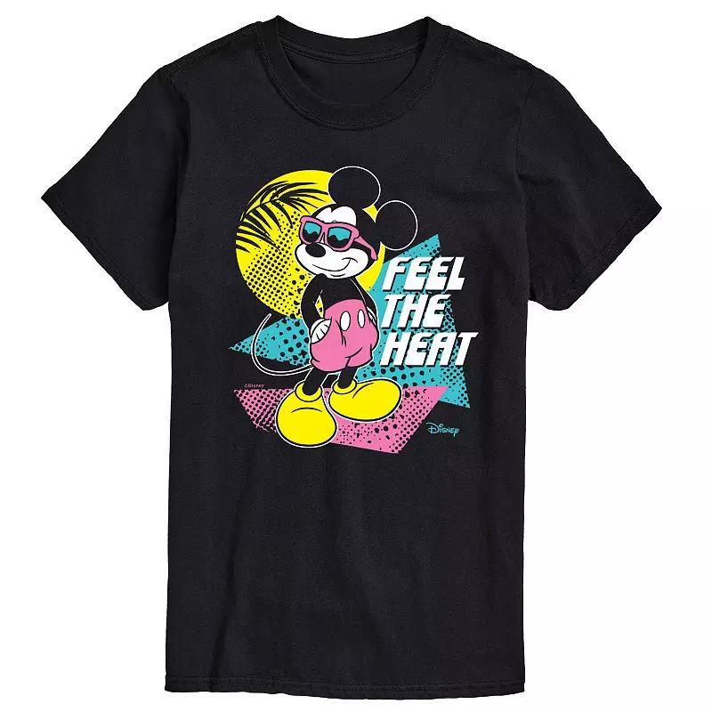 Disneys Mickey Mouse Mens Feel The Heat Graphic Tee Product Image