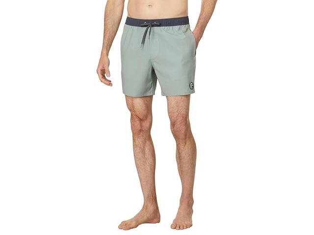 O'Neill Og Solid Volley 16 (Seagrass) Men's Swimwear Product Image