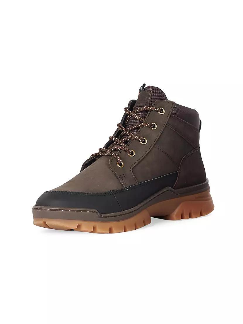 Miller Lace-Up Leather Derby Boots Product Image