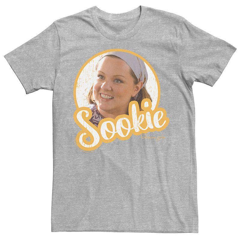 Mens Gilmore Girls Sookie Circle Portrait Tee Athletic Grey Product Image