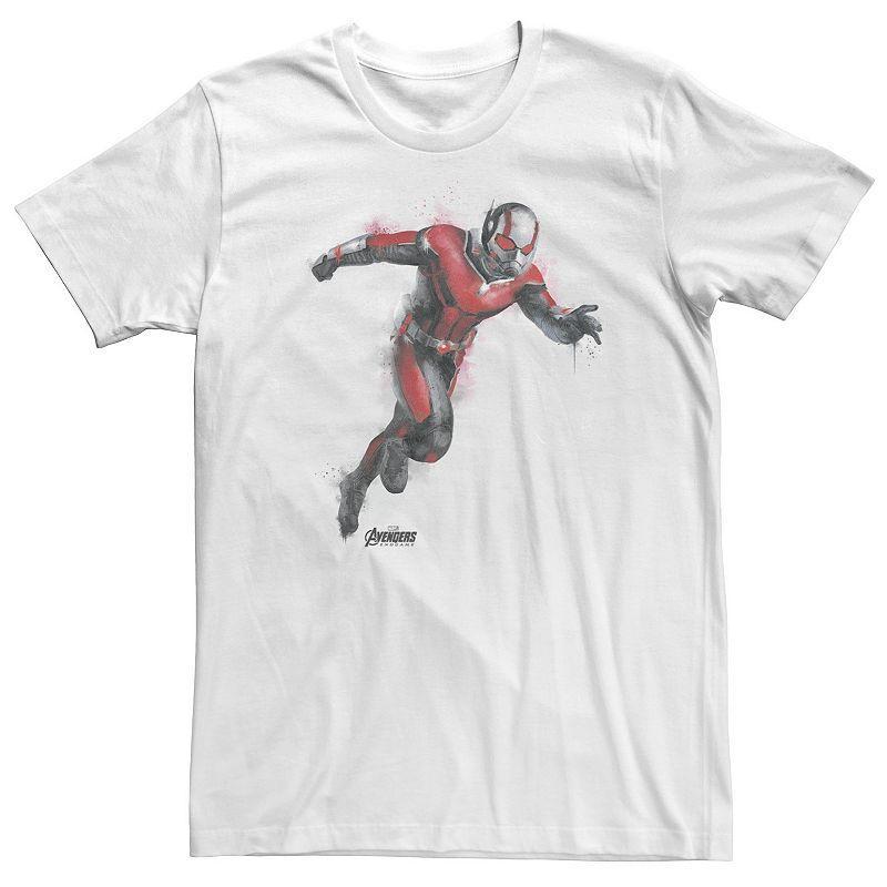 Big & Tall Marvel Avengers Endgame Ant-Man Spray Paint Tee, Mens Product Image