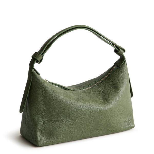 Roxbury Crescent Shoulder Bag - Bronze Green Product Image