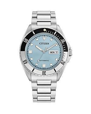 Men's Citizen Sport Automatic Black Dial Watch in Stainless Steel (Model: Nh7531-50E) Product Image