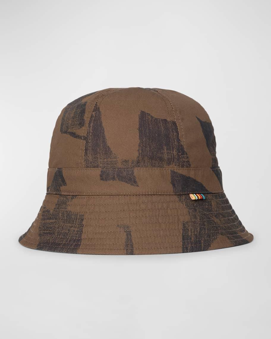 Men's Cotton-Nylon Reversible Print Bucket Hat Product Image