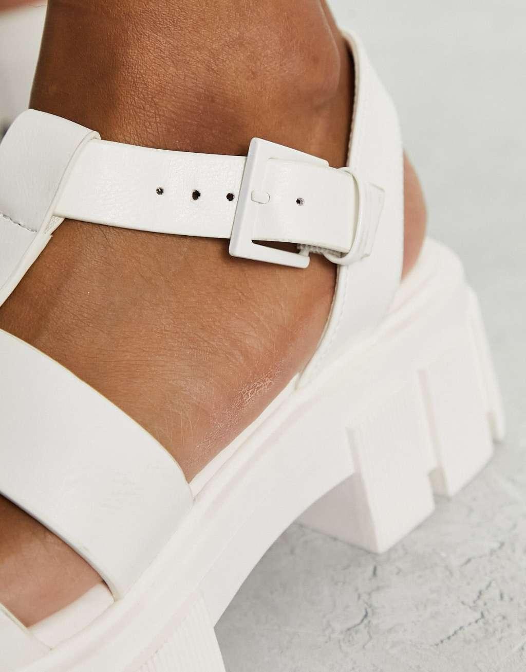 Stradivarius multi strap chunky sandal Product Image