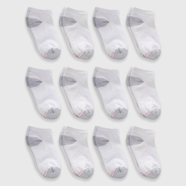 Hanes Womens 10+2 Bonus Pack Cushioned Low Cut Socks 8-12 Product Image