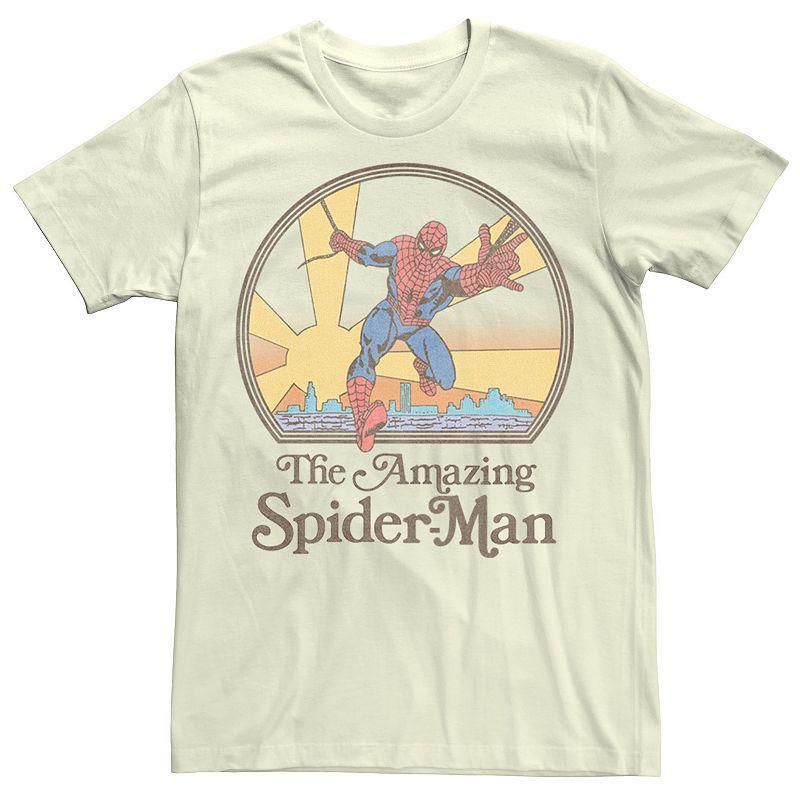 Mens Marvel Spider-Man Vintage 70s Graphic Tee Product Image