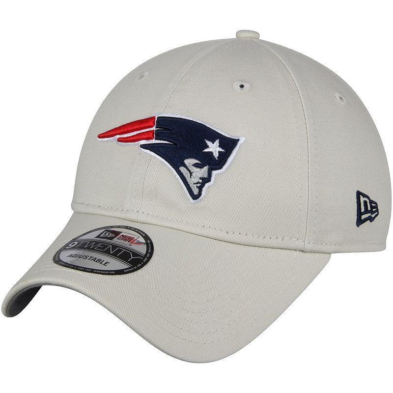 Mens New Era Khaki New England Patriots Playmaker 9TWENTY Adjustable Hat Product Image