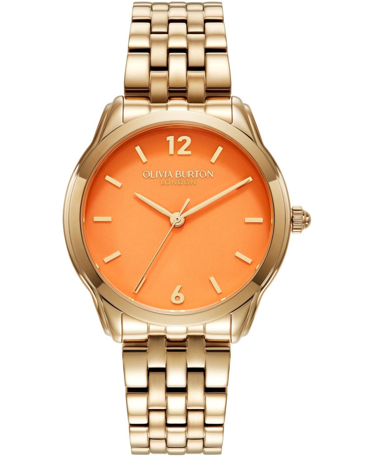 Olivia Burton Womens Starlight Gold-Tone Stainless Steel Watch 36mm Product Image