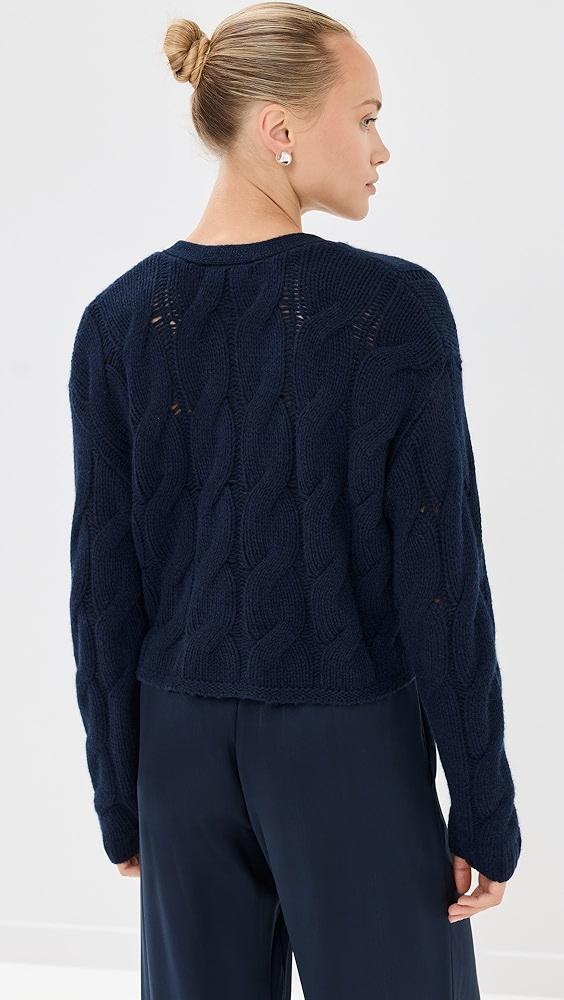 Sablyn Cashmere Cable Knit Cardigan | Shopbop Product Image