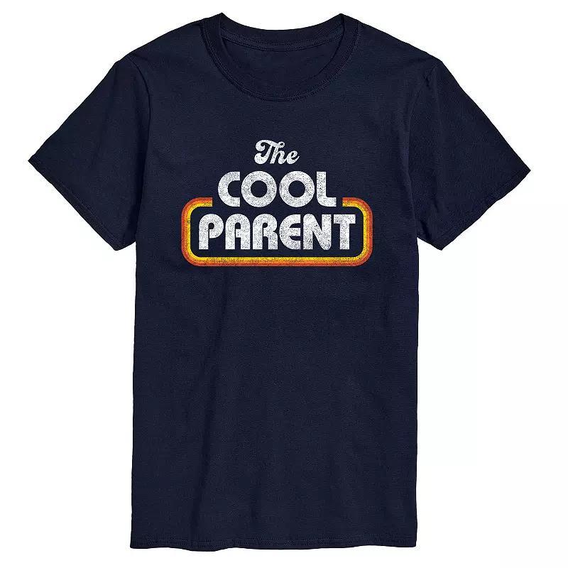 Mens The Cool Parent Graphic Tee Blue Product Image