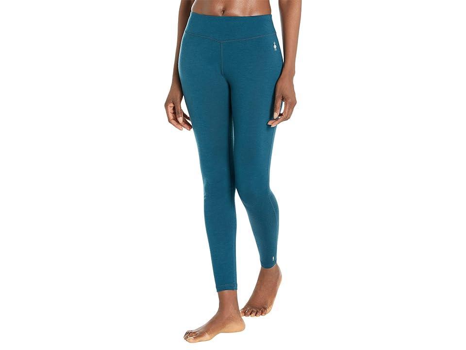 Smartwool Classic All-Season Merino Base Layer Bottoms (Twilight Blue) Women's Clothing Product Image