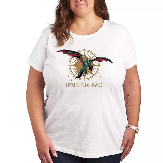 Plus House of the Dragon Vhagar Flight Graphic Tee, Womens Product Image