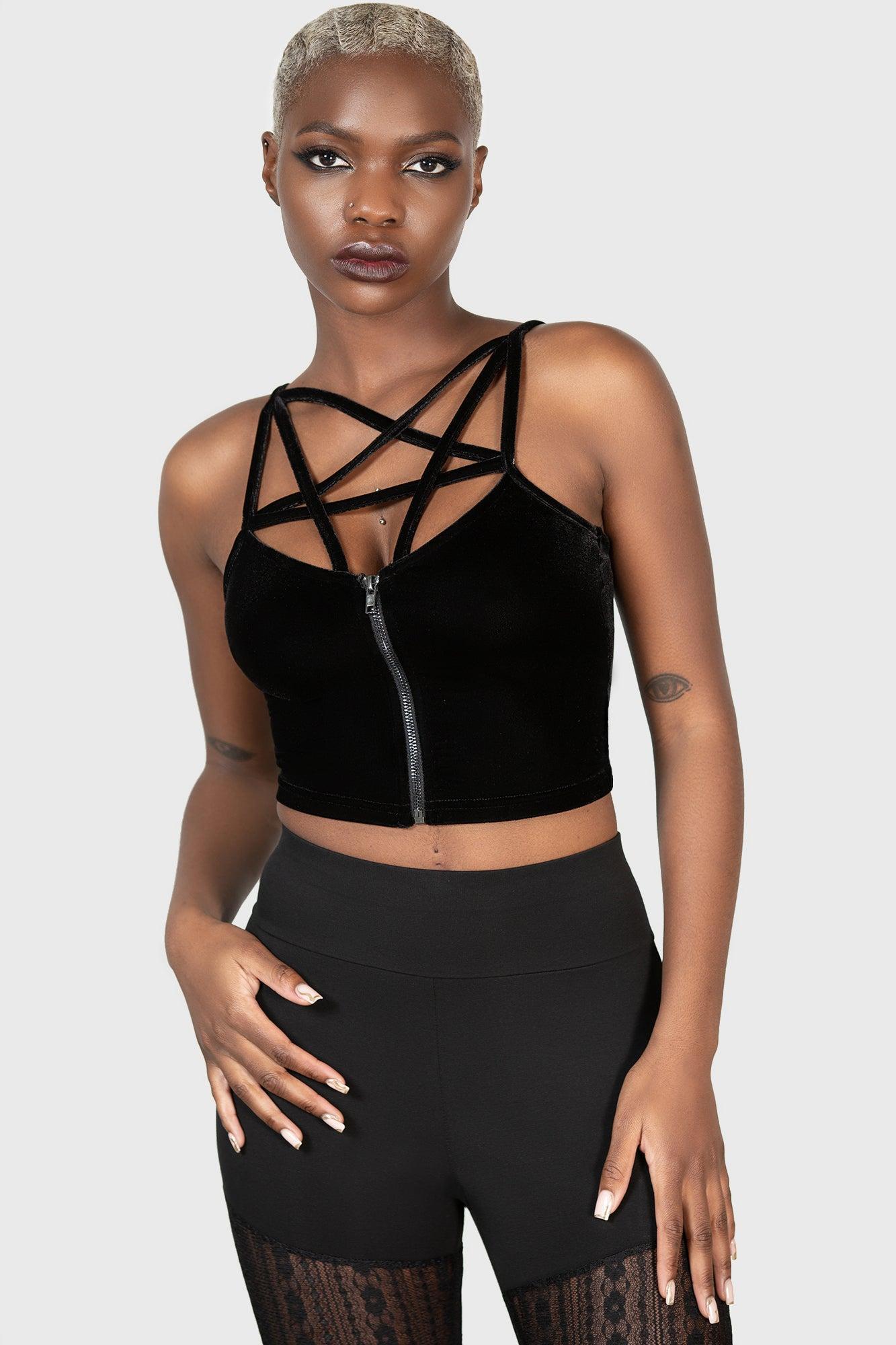 Lost In Sin Zip Top [B] Female Product Image