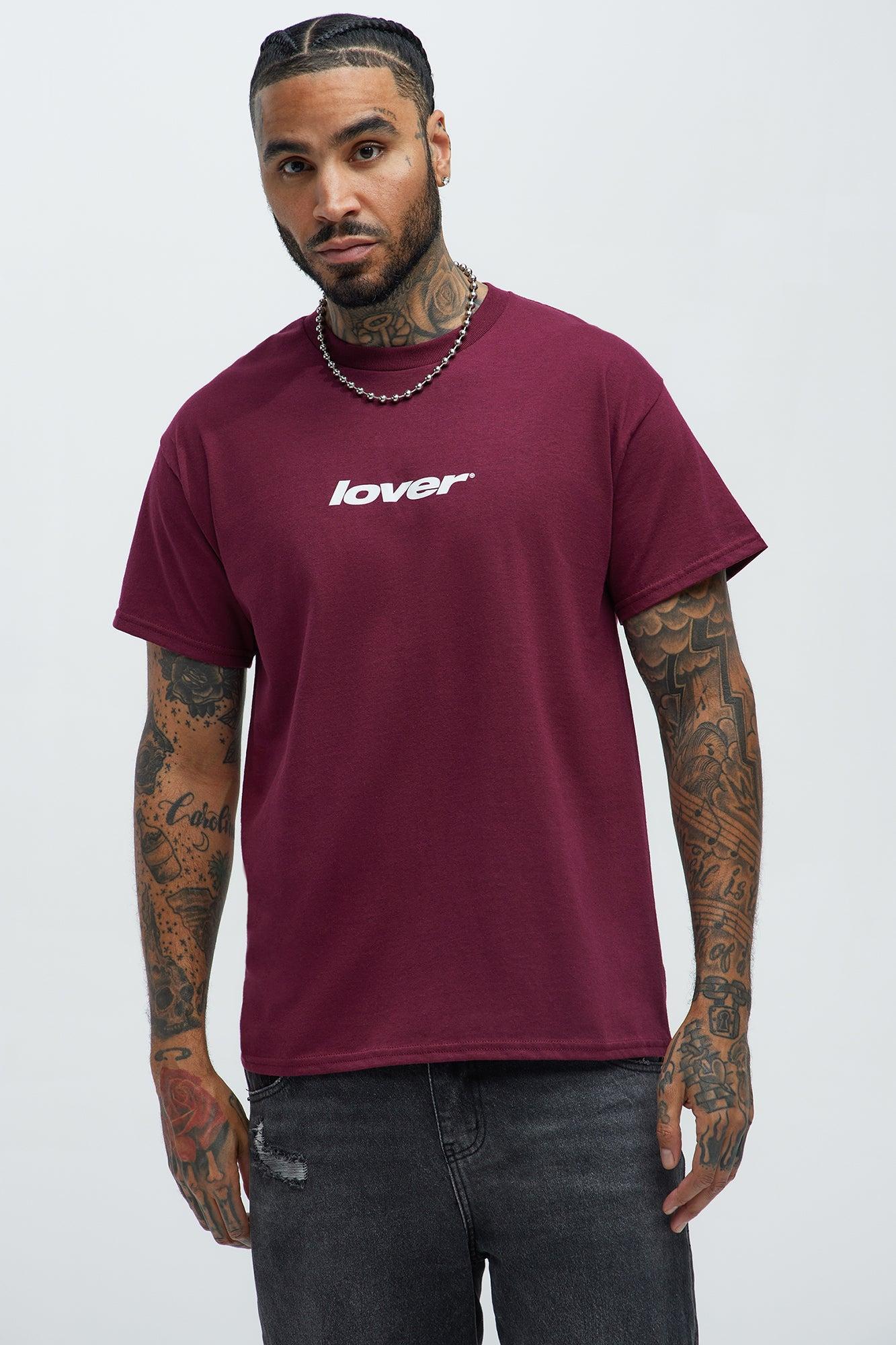 International Movement Short Sleeve Tee - Burgundy Product Image