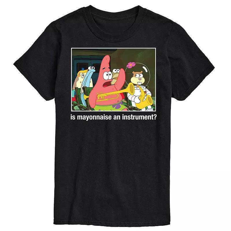 Mens SpongeBob SquarePants Mayo Tee Product Image