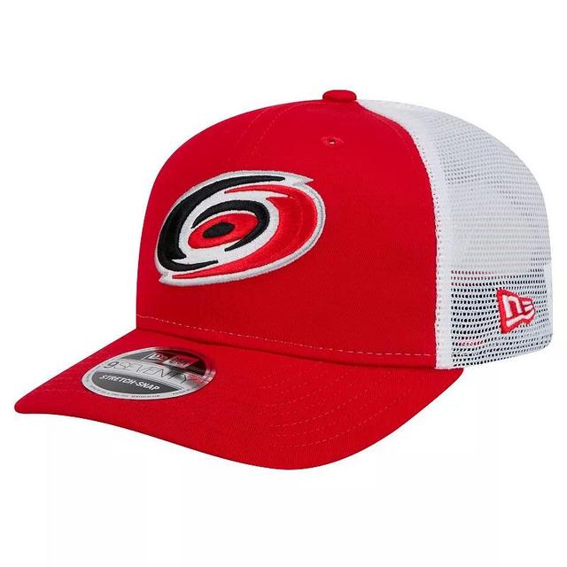 Mens New Era Carolina Hurricanes Core Trucker 9SEVENTY Stretch-Snap Hat Product Image