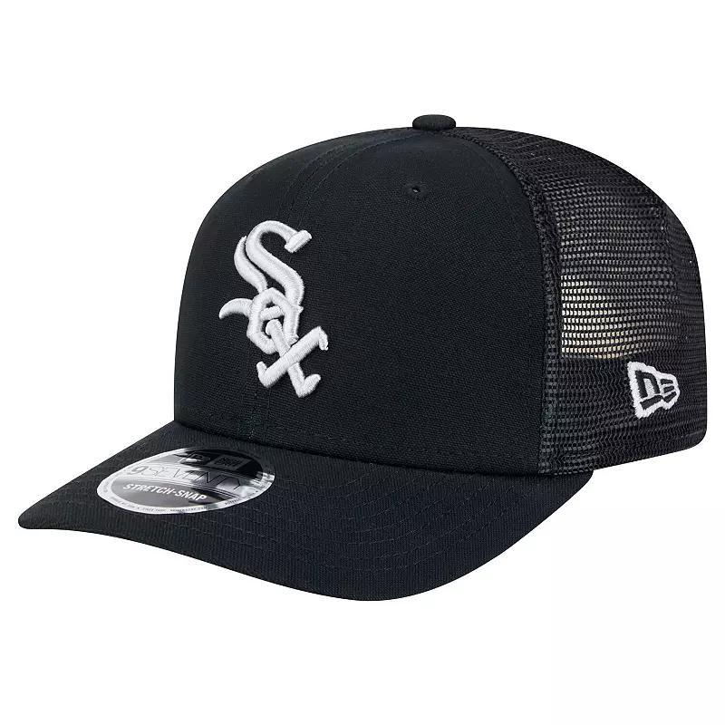 Mens New Era Chicago White Sox Canvas 9SEVENTY COOLERA Stretch-Snap Hat Product Image