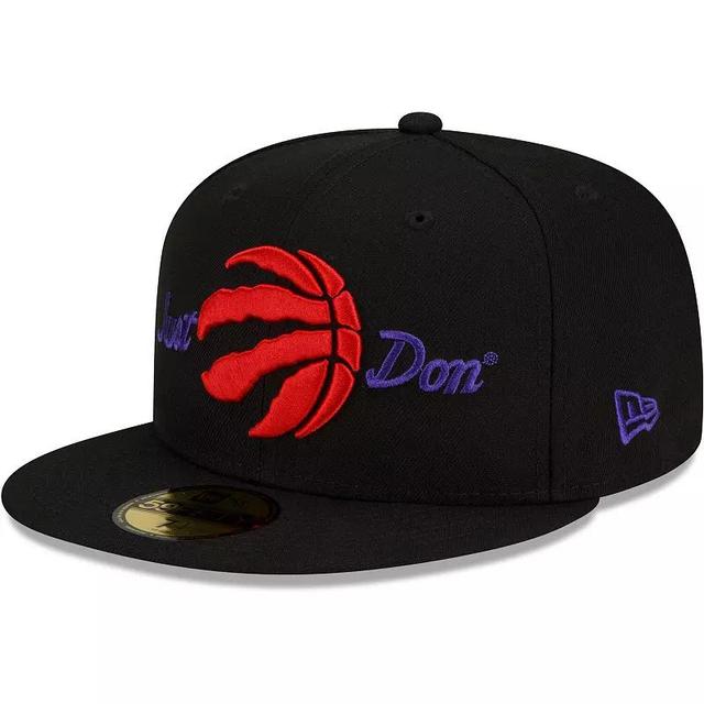 Mens New Era x Just Don Black Toronto Raptors 59FIFTY Fitted Hat Product Image