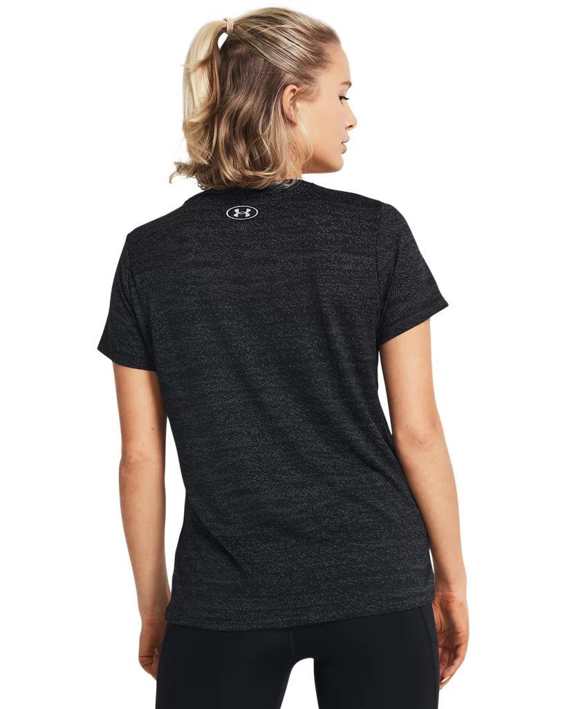 Women's UA Tech™ Jacquard Short Sleeve Product Image