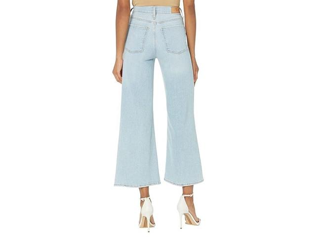 7 For All Mankind Jo Ultra High Waist Crop Wide Leg Jeans Product Image