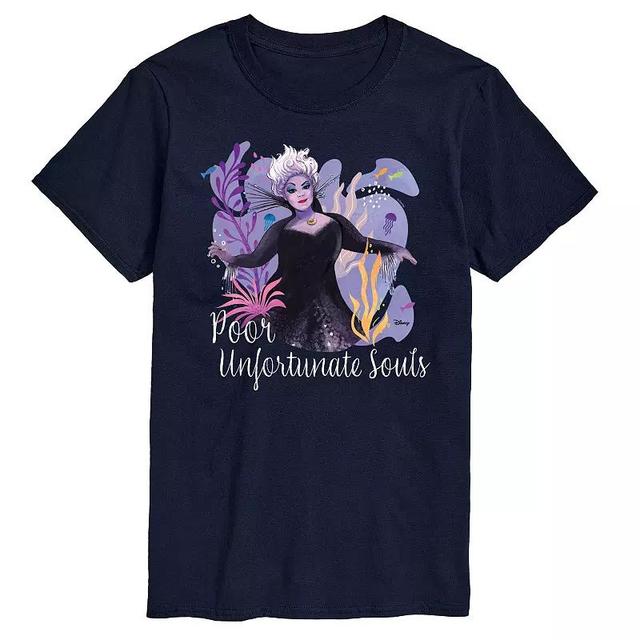 Disneys The Little Mermaid Mens Poor Unfortunate Soul Blue Product Image