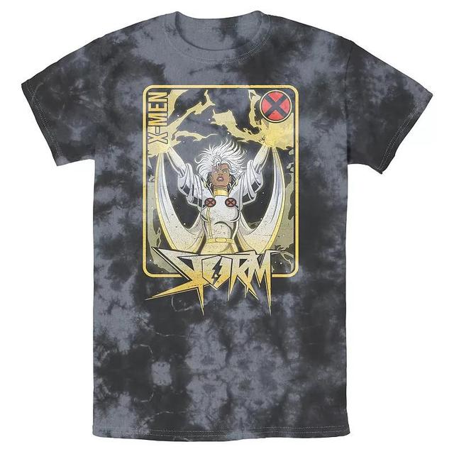 Mens Marvel X-Men Storm Playing Card Bomabrd Wash Tee, Boys Multicolor Product Image