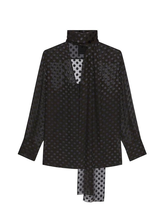 Womens Blouse in Polka Dots Product Image