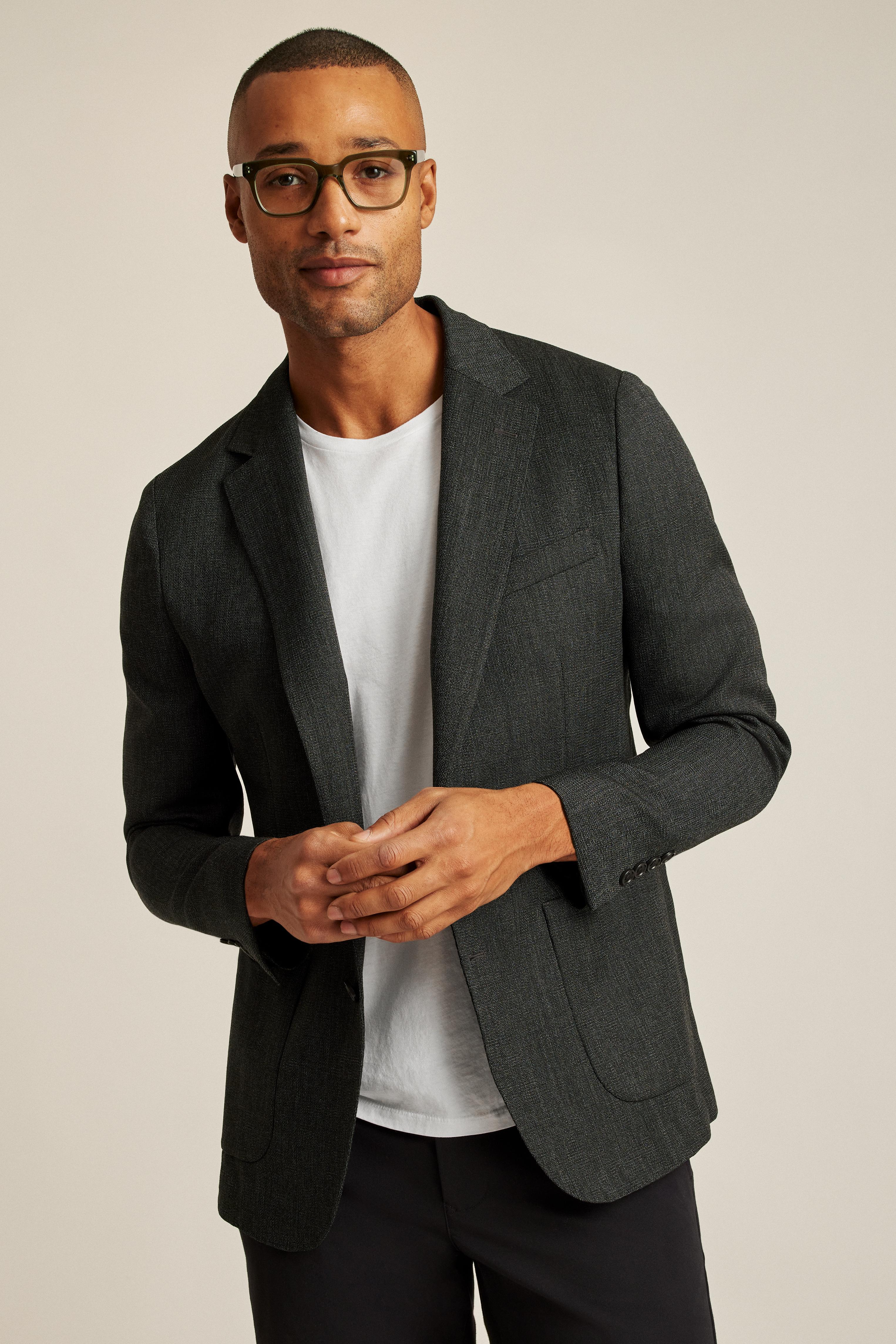 Jetsetter Unconstructed Italian Wool Blazer Product Image