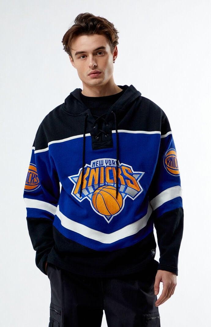 47 Brand Men's NY Knicks Lacer Hoodie Product Image