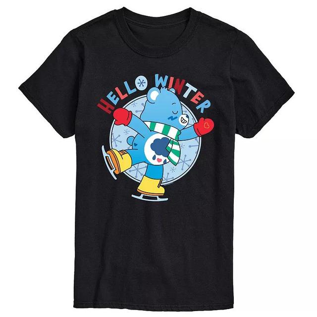 Mens Care Bears Hello Winter Graphic Tee Product Image