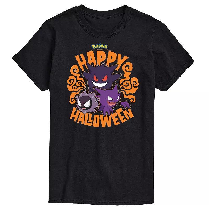 Big & Tall Pokemon Happy Halloween Tee, Mens Product Image