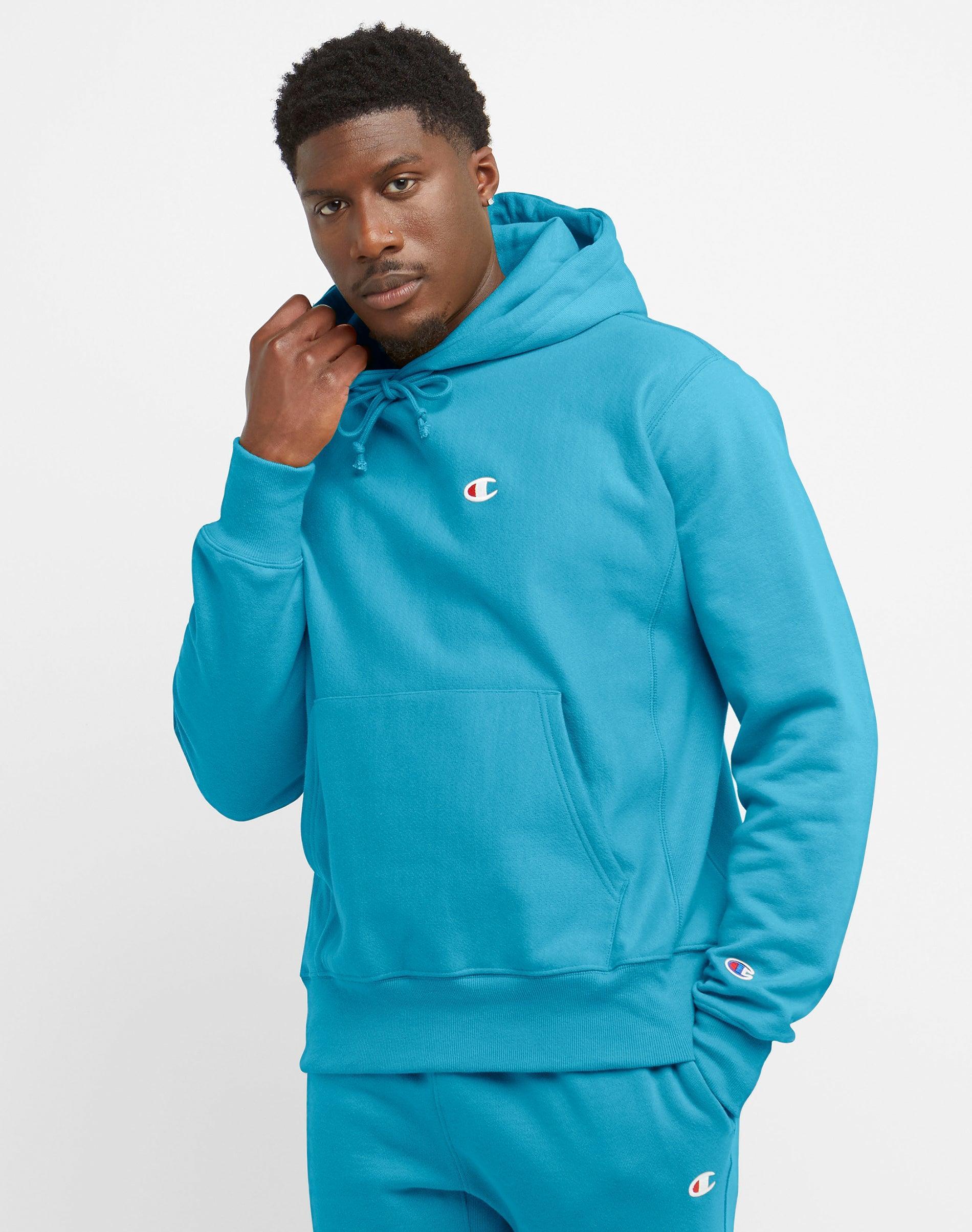 Champion Men's Mini C Reverse Weave Pullover Hoodie Product Image