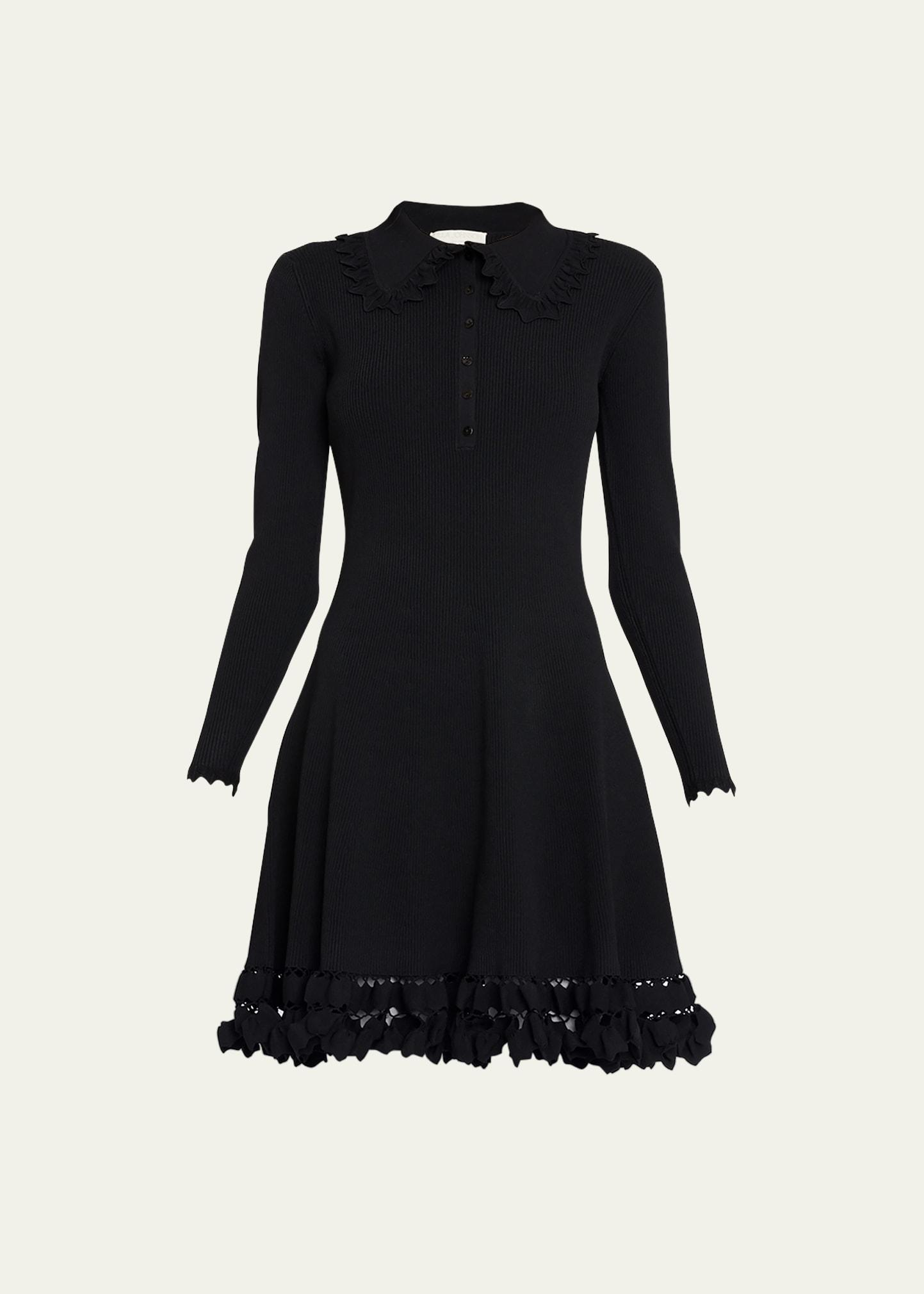 Womens Cybil Rib-Knit Minidress Product Image