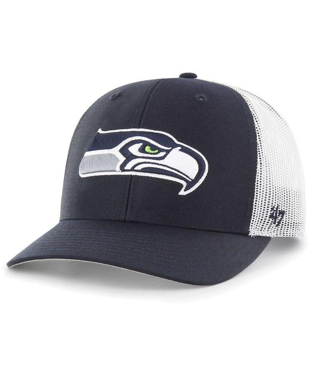 Mens 47 College Seattle Seahawks Adjustable Trucker Hat, Blue Product Image