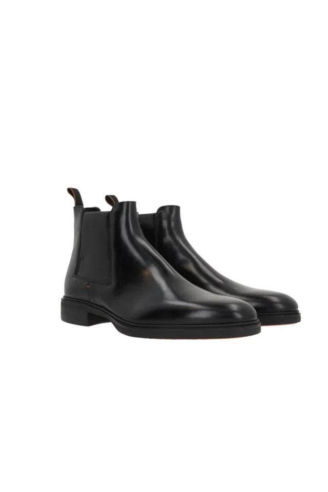 SANTONI Boots In Black Product Image