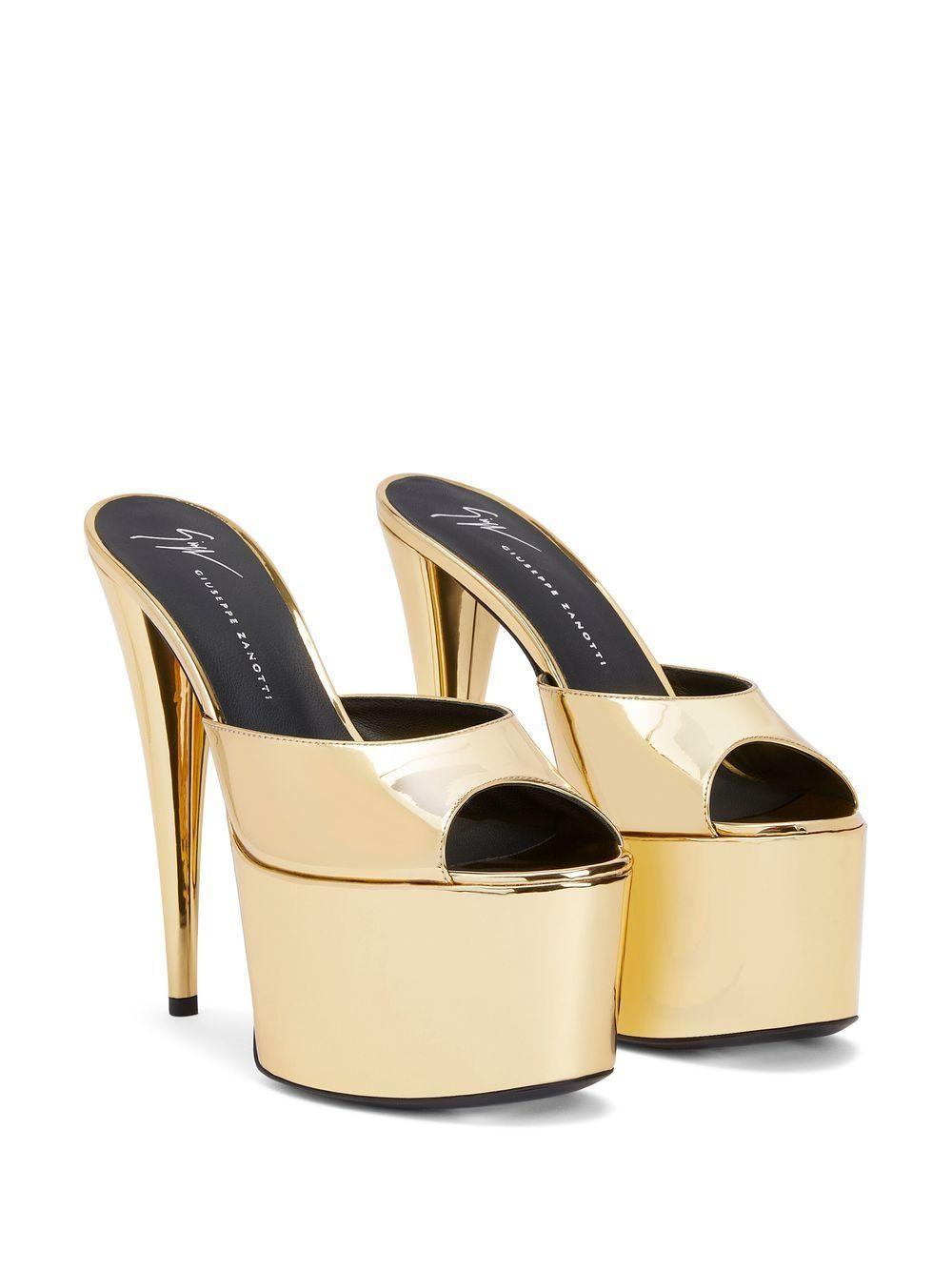 peep-toe platform sandals Product Image