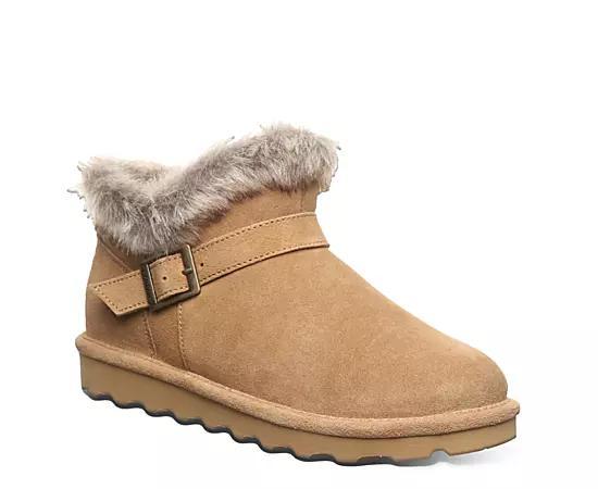 Bearpaw Jasmine Faux Fur Womens Short Boots Product Image