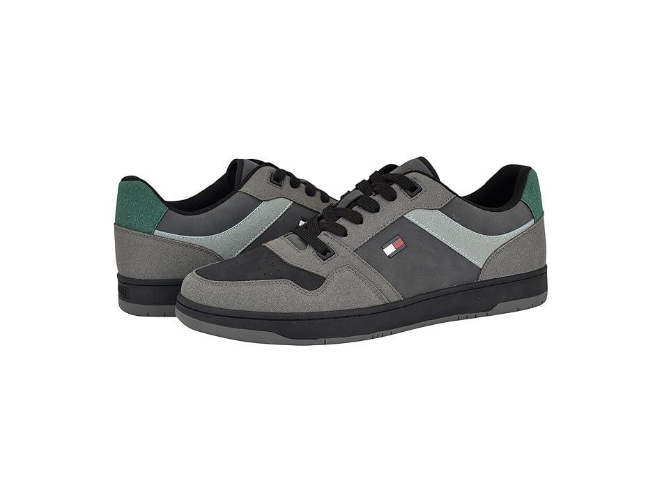 Tommy Hilfiger Mens Trane Fashion Lace Up Sneakers - Light Grey Product Image