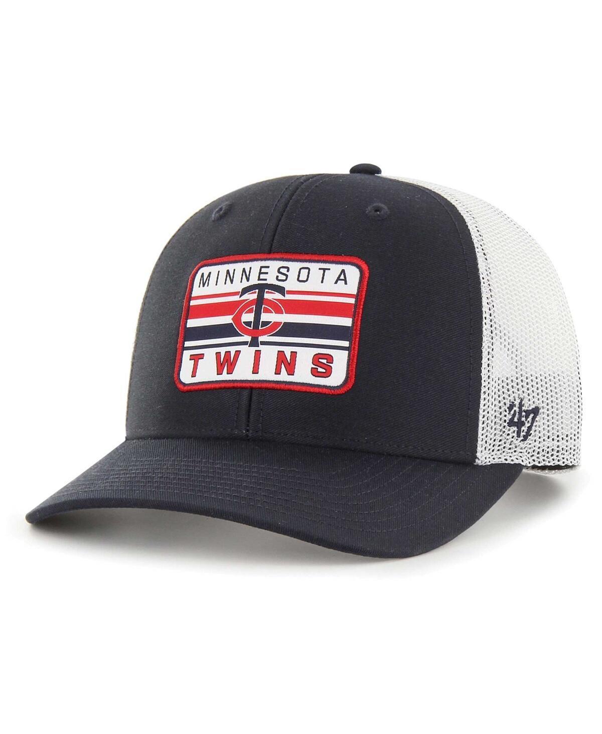 Mens 47 Minnesota Twins Drifter Trucker Adjustable Hat, Blue Product Image