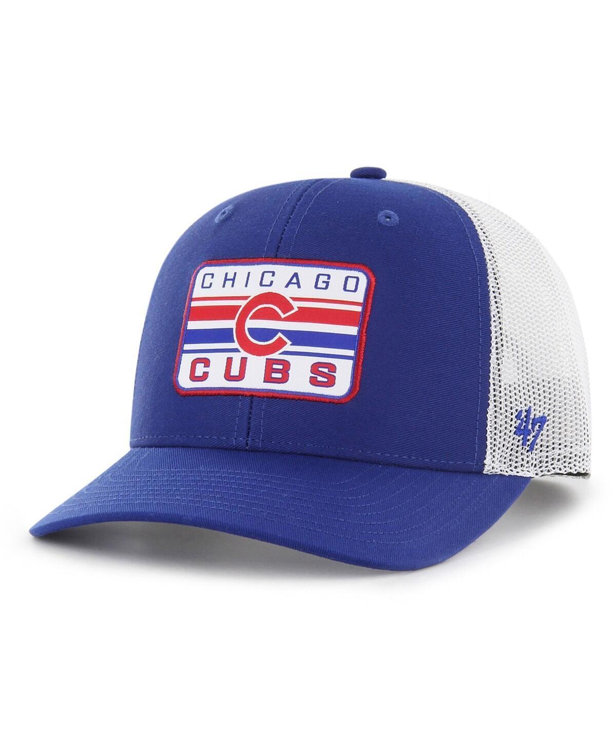 Mens 47 Royal Chicago Cubs Drifter Trucker Adjustable Hat Product Image