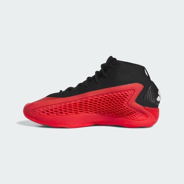 Anthony Edwards 1 Pure Ruby Mid Basketball Shoes Product Image