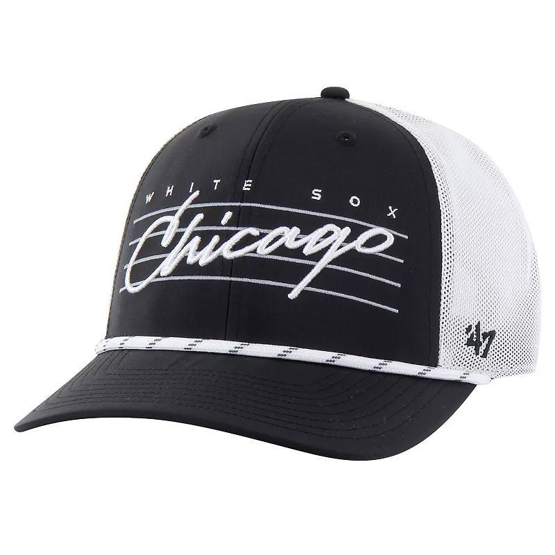 Mens 47 Chicago White Sox Downburst Trucker Adjustable Hat Product Image