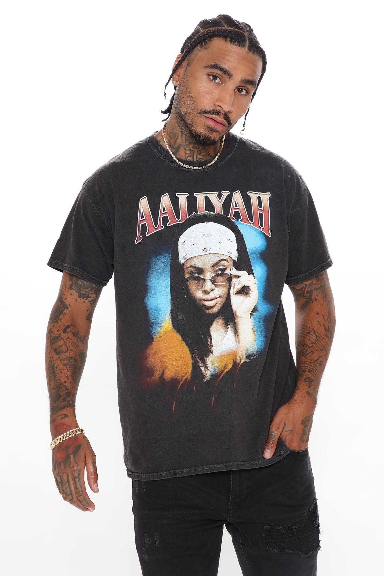 Aaliyah One In A Million Short Sleeve Tee - Black/combo Product Image