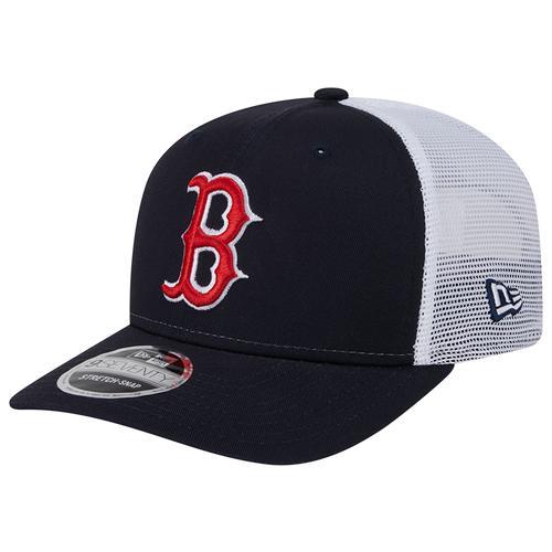 New Era Mens Boston Red Sox New Era Boston Red Sox CTN Trucker Cap - Mens Product Image