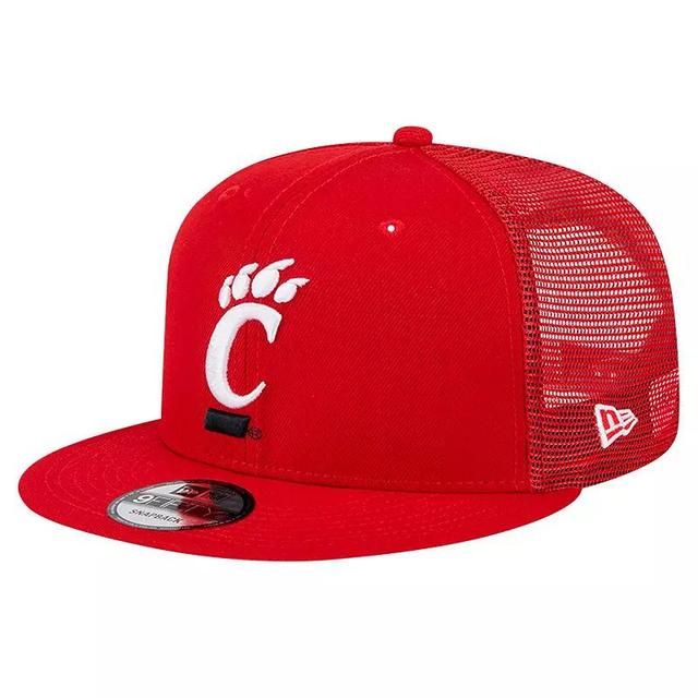 Mens New Era Cincinnati Bearcats Trucker 9FIFTY Snapback Hat Product Image