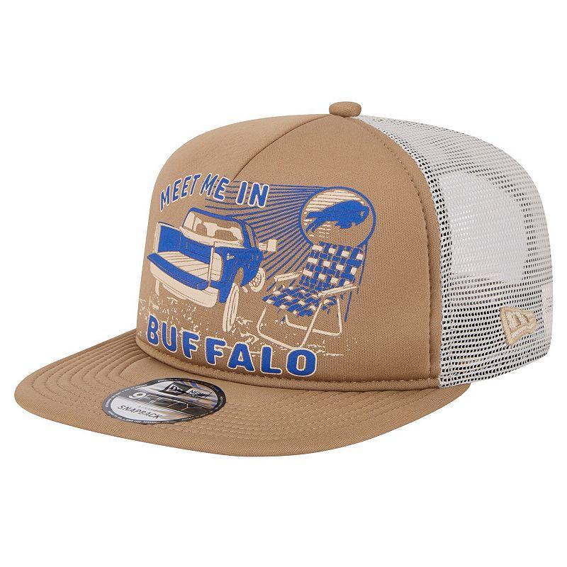 Mens New Era Tan Buffalo Bills Meet Me 9FIFTY Snapback Hat Product Image