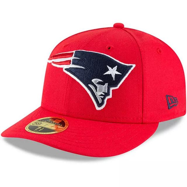 Mens New Era New England Patriots Omaha Low Profile 59FIFTY Fitted Hat Product Image