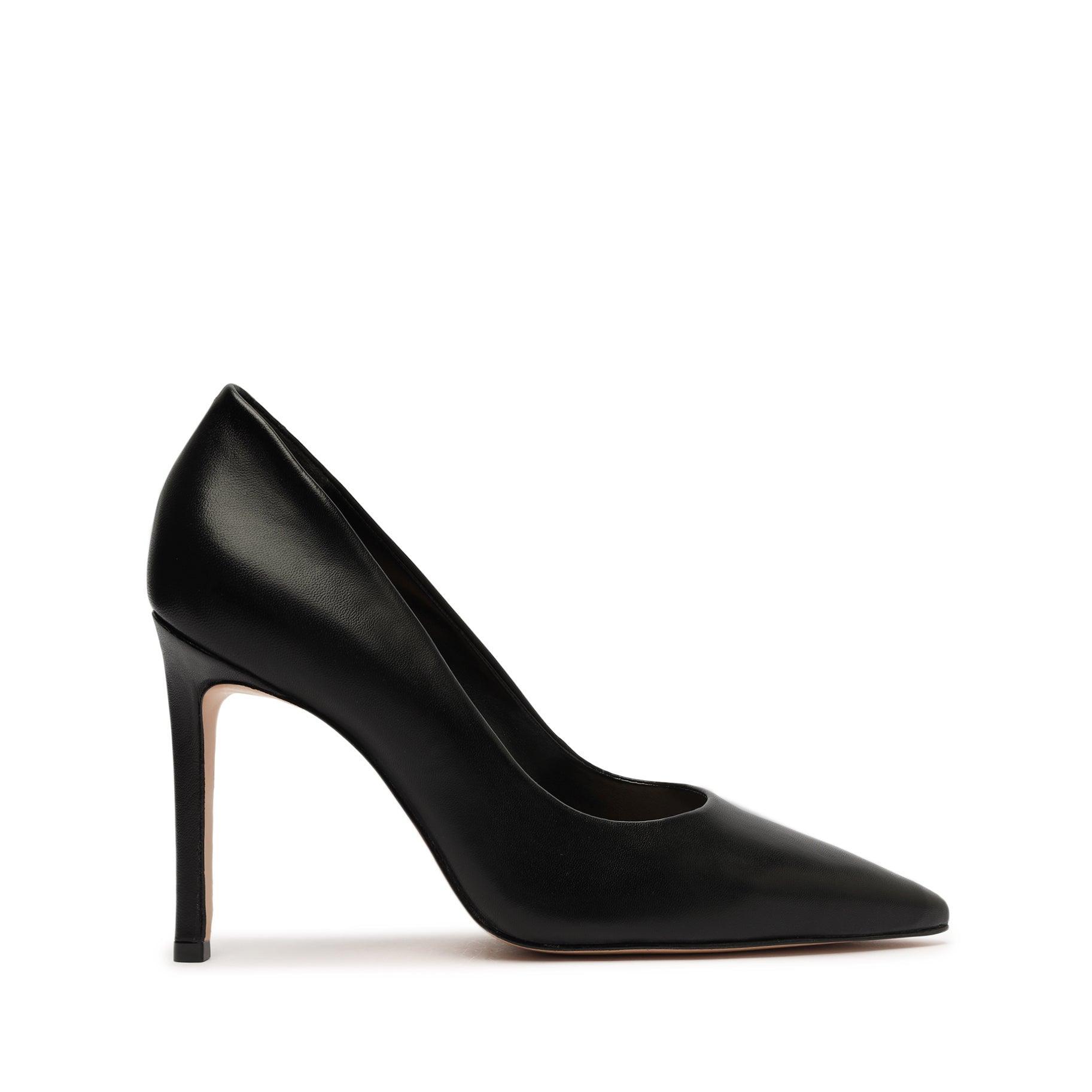 Lou Nappa Leather Pump - 8.5 Black Nappa Leather Product Image