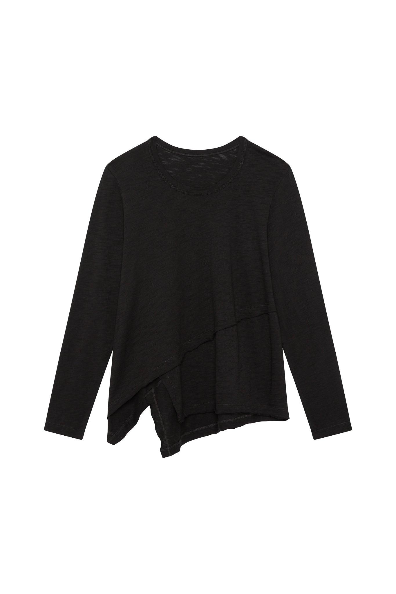 Inner Glow Asymmetric Long Sleeve Top Product Image